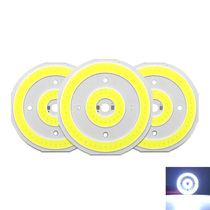 65mm round COB light source double ring shaped transformation light board 12v 20W white light bright DIY decorative light lighting