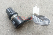 Pressure regulator for pressure adjustment of the pressure adjustment knob of the typewriter