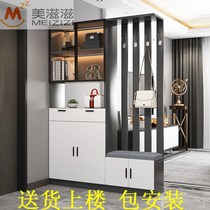xuan guan ju access living room partition cabinet huan xie deng shoe one simple modern screen wall decoration hanging