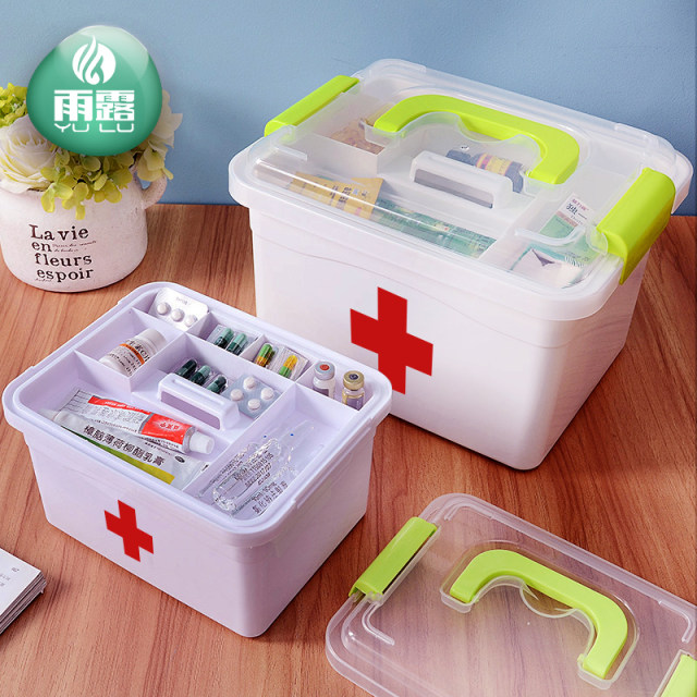 Multi-layered first-aid medicine storage box for family use small medicine Multi-layered first-aid medicine storage box for family use small medicine