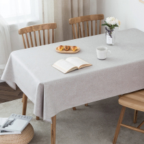 Net cotton linen table cloth solid color hipster table cloth rectangular tea table cloth home Nordic ins table fabric