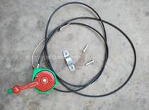 Fertilizer spreader accessories handbrake cable 3 5 meters long steel wire fertilizer spreader matching use cable fertilizer switch