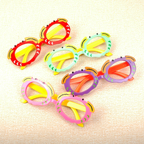 Childrens glasses frame female cute tide Princess Korean decorative glasses frame without lens male cartoon baby photo props