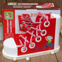 Wooden puzzle kindergarten gifts Children students birthday gifts toys Learning teaching aids Multi-function lacing shoelaces