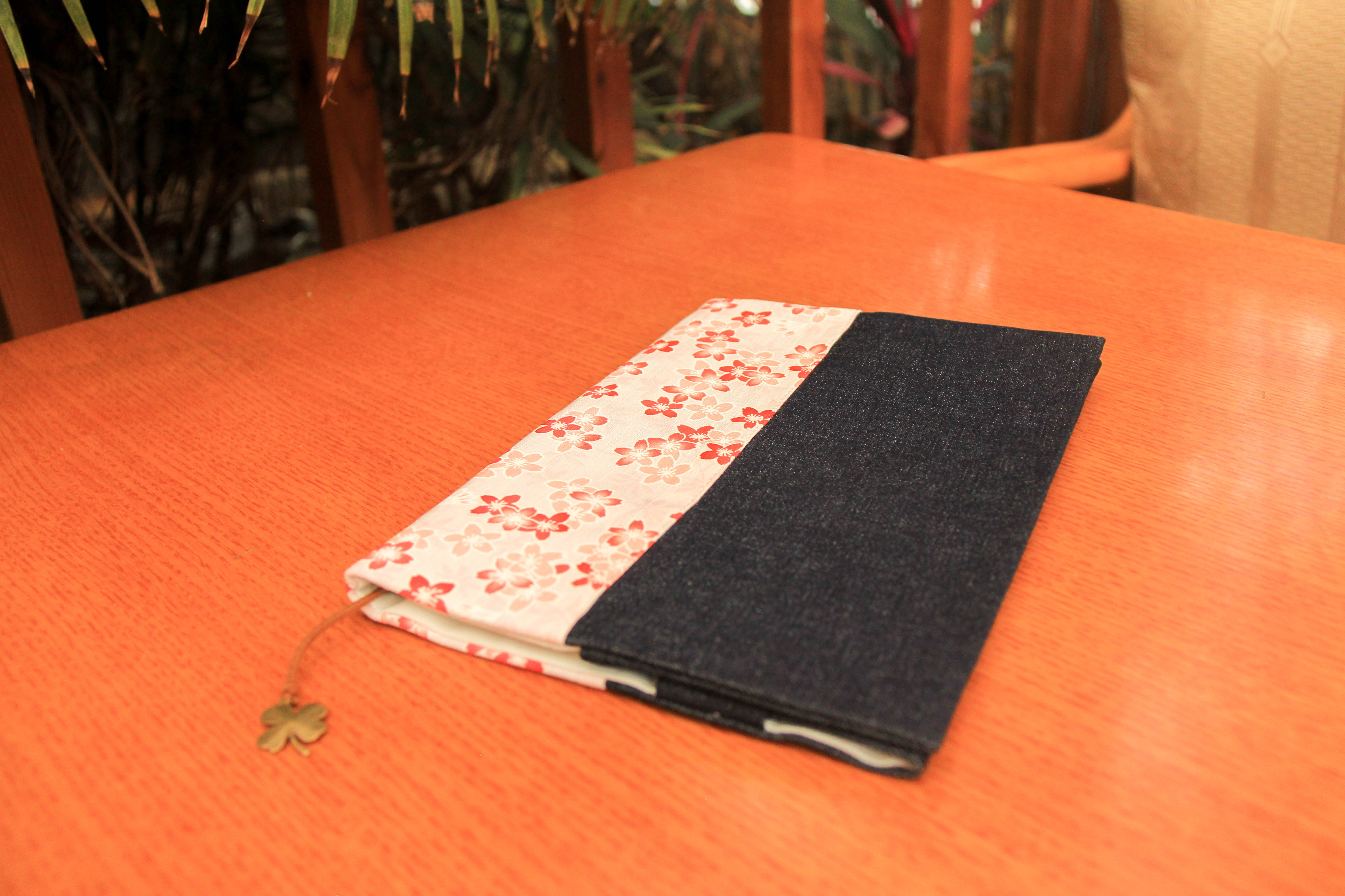 读者正品原创设计可调节手工制作布艺书衣书套暖春系列暖春·绚色