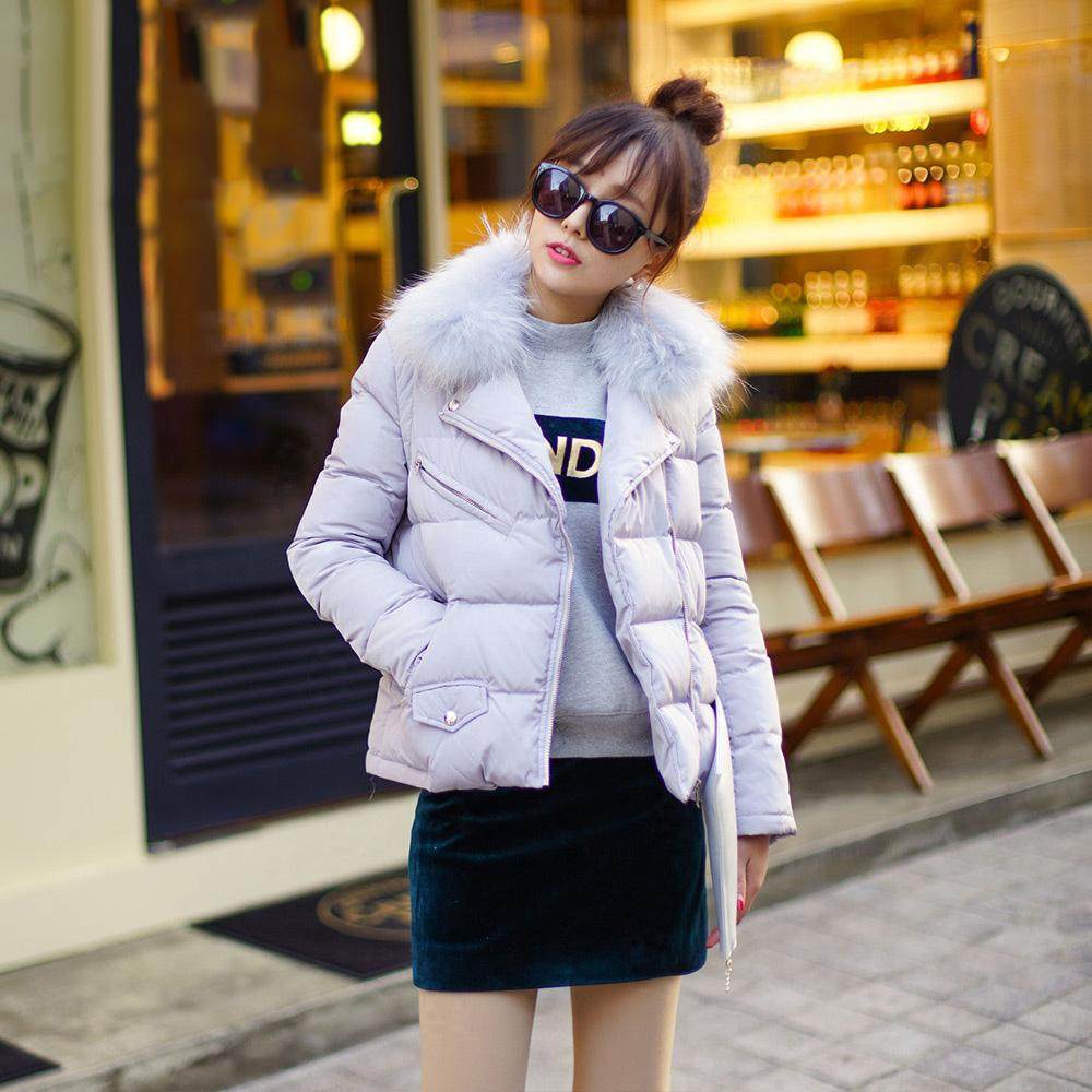 短小精干的羽绒服,最是出挑又洋气