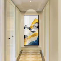 Entrance painting Vertical version of the corridor at the end of the hanging painting entrance mural atmosphere Back of the patron aisle wall painting Entrance decorative painting