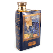 Empty Bottle Breaker Defective Golden Flower Porcelain Book Van Gogh Oil Painting Plus Break Doctor's Office Small Edition Van Gogh Collectible Wine Cabinet