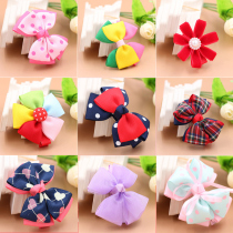 Children hairclip Korean bow hair accessories children hairclip hair card girl head jewelry baby clip edge clip