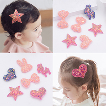 Children Post broken hair stickers Velcro hair baby hair accessories Princess selling cute sequins Liu Haitang