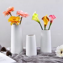 Ceramic small fresh hydroponic flower arrangement bottle modern simple creative Nordic home living room dried flower arrangement decoration