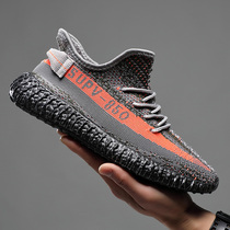 2021 new winter mens shoes trend Joker canvas shoes mens sports leisure running work Winter trendy shoes