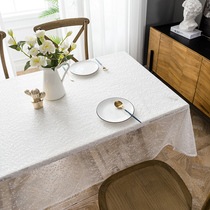 White lace tablectured cloth photo decoration cloth hollow embroidered small fresh and broken flower table cloth tea table head cabinet Gaib
