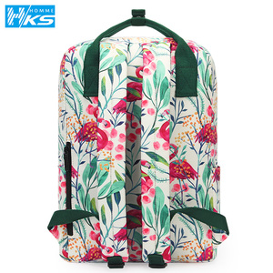 HKS-HOMME书包女韩版原宿ulzzang学生初中大容量校园背包双肩包