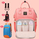 Mother bag multi-function large-capacity backpack female high school student schoolbag leisure Korean version of the tide mother and baby bag travel Mother bag multi-function large-capacity backpack female high school student schoolbag leisure Korean version of the tide mother and baby bag travel