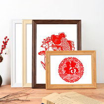 Paper-cut photo frame hanging wall picture frame framing frame 4k8k cross stitch Diamond painting A3a4 handmade work display material