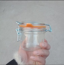 200ml Export food sealed jar Foie gras sauce Crab sauce caviar jam bottle Honey lemon glass jar