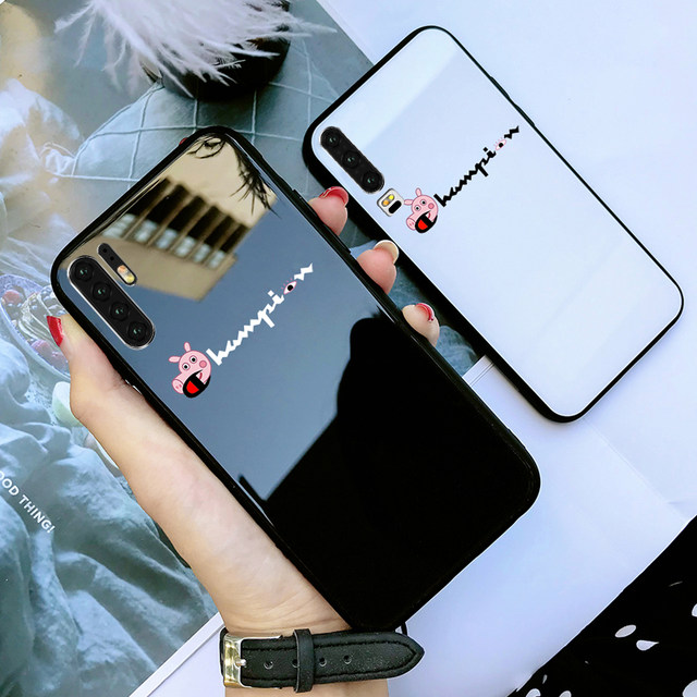 Huawei p30pro mobile phone shell silicone glass hard shell p30 protective sleeve female creative cute male personality youth ultra-thin cartoon atmosphere high-end all-inclusive new digital simple fashion rat year Huawei p30pro mobile phone shell silicone glass hard shell p30 protective sleeve female creative cute male personality youth ultra-thin cartoon atmosphere high-end all-inclusive new digital simple fashion rat year