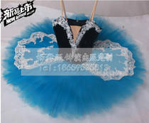 New Adult Professional Blue Ballet Dancer Dress Rehearsal for ballet Tutu yarn dress Ballet Dancing Out of service