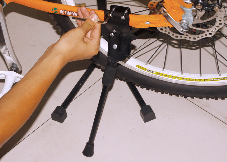 自行车脚撑26寸山地车公路车车撑边撑停支架车踢单车架脚架站架