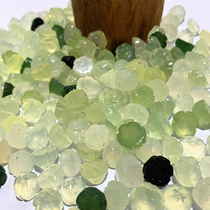 Natural Xiuyu pendant Xiuyu small lotus root Xiuyu diy small parts Natural jade lotus root Xiuyu pendant button