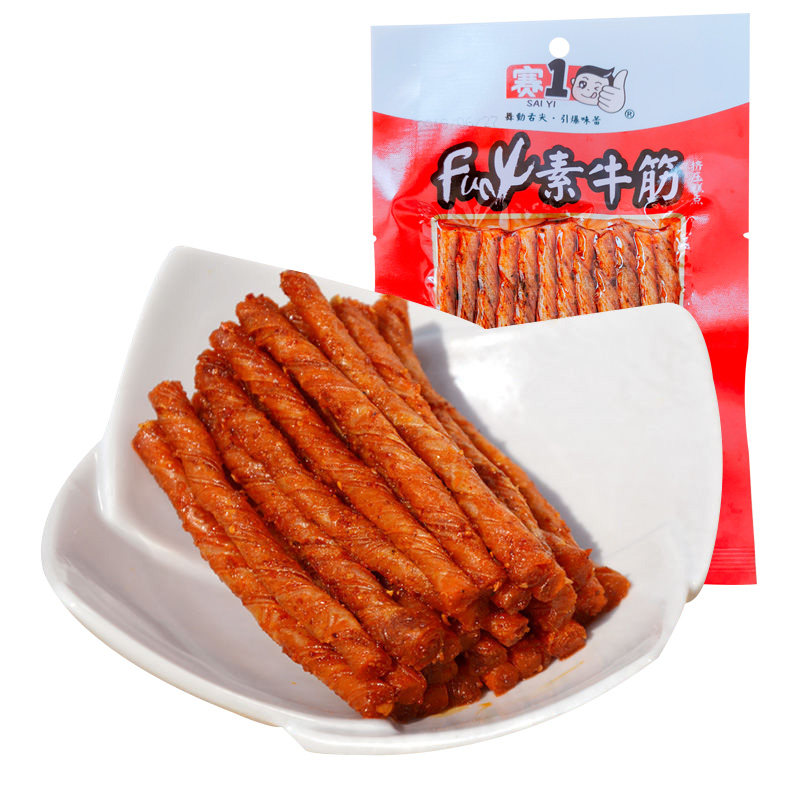 【赛一】牛筋辣条50g*10包