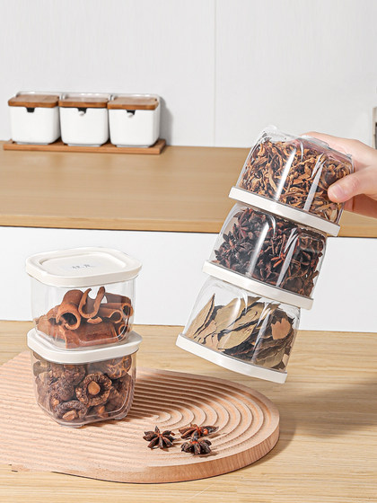 향신료 저장 상자 수분 방지 스타 Anise Cinnamon Packing Box 드라이 칠리 조미료 조합 부엌 양념 저장 상자 향신료 저장 상자 수분 방지 스타 Anise Cinnamon Packing Box 드라이 칠리 조미료 조합 부엌 양념 저장 상자