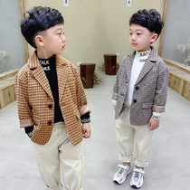 Boys small suit jacket autumn 3 handsome 4 British 5 childrens casual suit fashion Korean baby shirt 6 years old