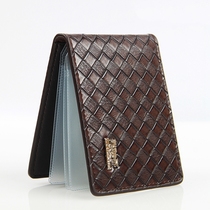 Drivers license leather case real Puppin driving license thin drivers license card bag drivers license holder