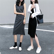 Right meter 2021 early spring light mature wind retro temperament slim Joker dress