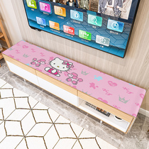 kt cat living room modern minimalist TV cabinet cloth rectangular table cloth shoes cabinet cover cloth waterproof and dust-free dust table cloth