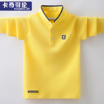 Boy t-shirt long sleeve spring dress 2022 new children casual handsome blouses CUHK Tong Chunqiu boy Compassionate Tide