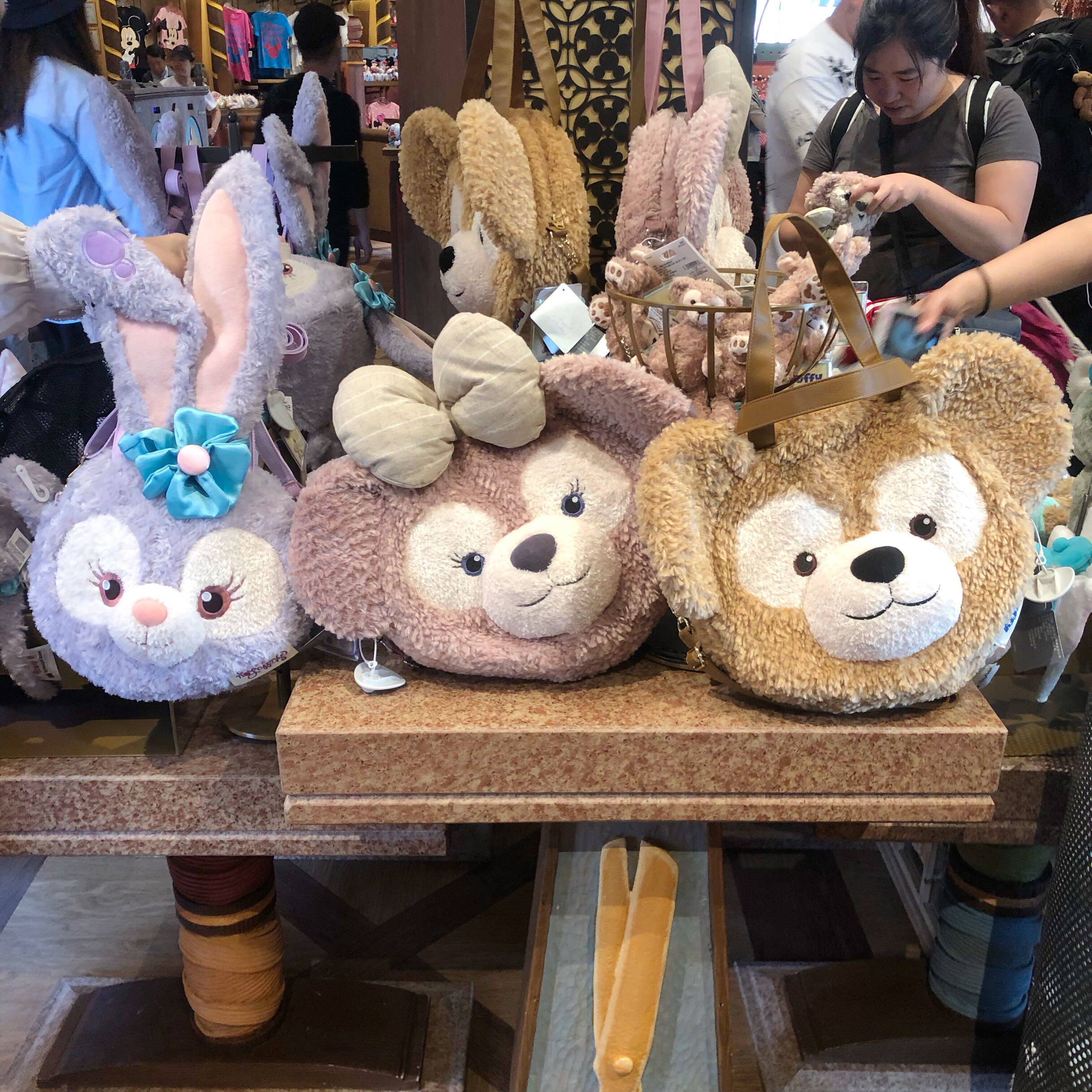 上海迪士尼星黛露斜挎包手提包雪梨玫包包duffy斜挎包钱包杰拉多