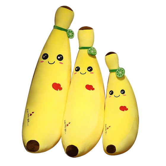 Banana doll sleeping on the bed with pillow plush toy doll independent inner liner cute leg clip doll custom text
Banana doll sleeping on the bed with pillow plush toy doll independent inner liner cute leg clip doll custom text