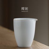Heard) The Cloud Sparrow Fair Cup Day-style minimalist styling sweet white porcelain sketching gold thread