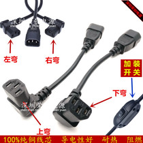 C14 to C13 extension cord character interface right angle left elbow right elbow upper elbow lower elbow power cord