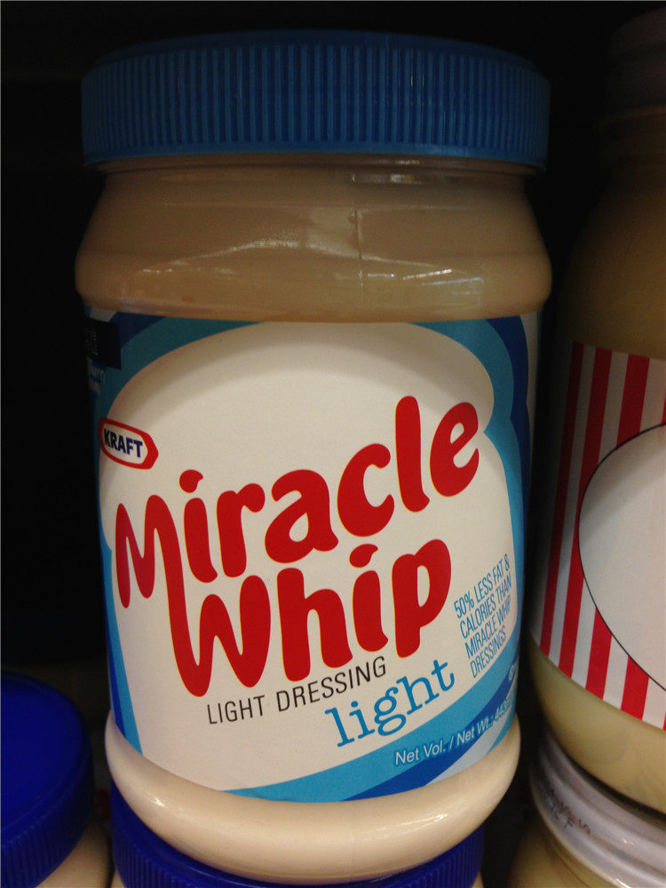 香港代购美国进口卡夫低卡路里奇妙酱低脂沙拉酱做寿司水果蔬菜_7折