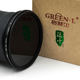 Greenl Greenl adjustable nd2-400 light reduction mirror 495267727782mm ແວ່ນຄວາມຫນາແຫນ້ນສີຂີ້ເຖົ່າປານກາງ SLR nd filter ເຫມາະສໍາລັບກ້ອງຖ່າຍຮູບ Canon Sony Lens