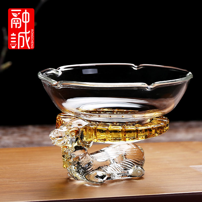 Glass) filter suit kung fu tea tea accessories creative tea filters make tea, tea every good stand