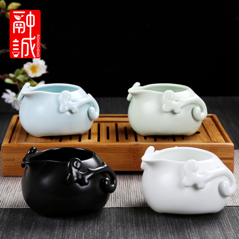 Suit up with ceramic fair keller) kung fu tea tea accessories points to hold to hot tea sea creative tea cup