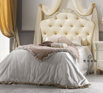 Simple European American solid wood bed Childrens princess bed 1 2 meters 1 5 meters single bed Pure solid wood environmental protection childrens bed