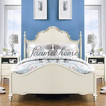 American Countryside Solid Wood Bed Method Fields Garden Childrens Beds 1 35 m Single Beds Brief Modern Man Girl Princess Bed