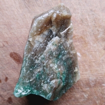 Natural jade Nanyang Dushan Jade Sky blue rough wool material 145g fine material