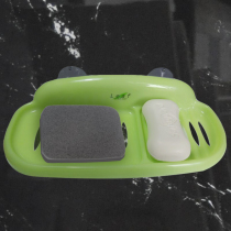 Japan imported rack-free storage rack plastic bathroom toilet washstand suction type wash rack