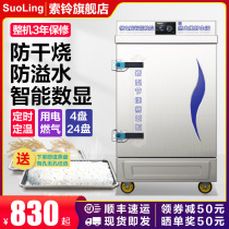 Soo Antelope Rice Cabinet Electric Steam Box Commercial Steamed Rice Car Gas Steam Cooking Machine Steamed Buns Steamed Bread Oven Rice Domestic Steam Cabinet