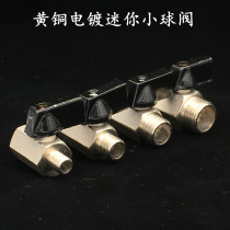 Mini ball valve inner and outer wire ball valve 1 8 copper ball valve short handle ball valve mini ball valve 1 point 2 points 3 points 4 points