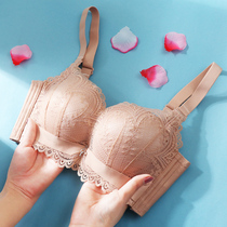 Thick underwear womens small breasts gather not empty cup adjustable bra gathering flat chest special artifact without steel ring bra