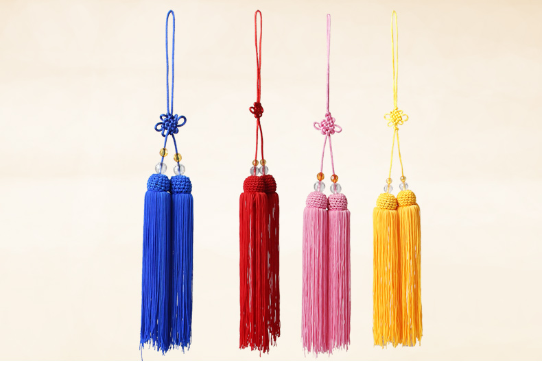 太极剑穗真丝剑穗冰丝剑穗短剑穗高档宝剑武术用品戏曲用品