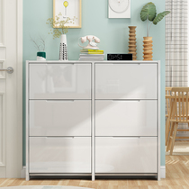 Ultra-thin dump shoe cabinet household door large-capacity entrance cabinet storage simple modern foyer cabinet economical shoe rack