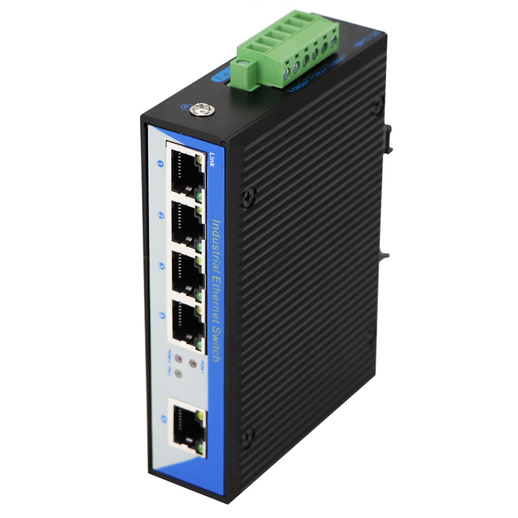 aopre industrial grade 5-port gigabit general switch din rail lightning protection ethernet switch t605g